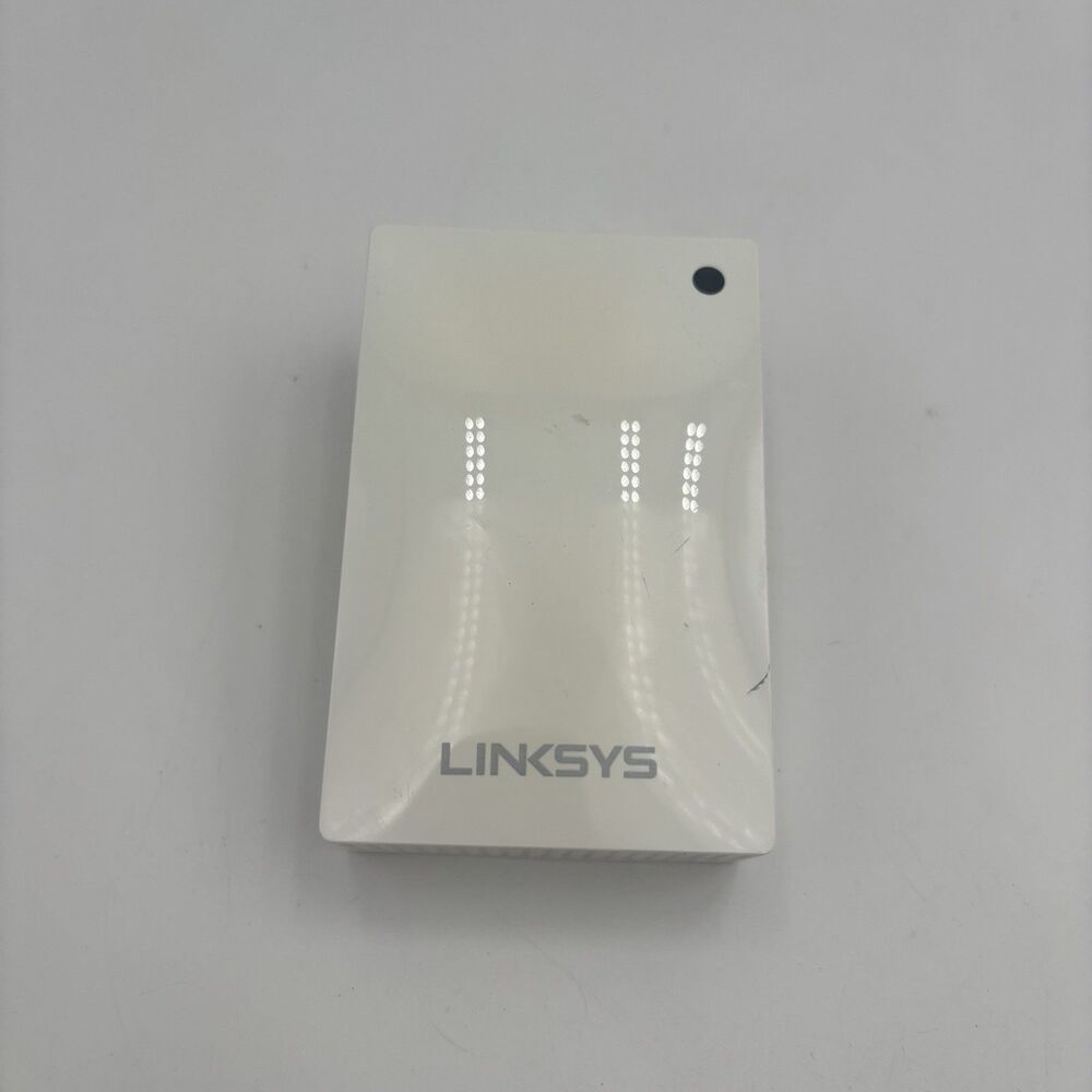 Linksys Velop WHW01P Plug-In Mesh WiFi Node Range Extender Dual Band AC1300